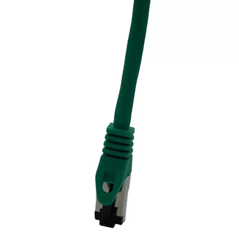 IT-BUDGET cabo de patch Cat.8.1 S/FTP de cobre maciço, 1m, verde, 40Gbps, LSZH, PoE+ 90ITBFLEX81PK1GR
