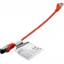 IT-BUDGET cabo de patch premium cobre maciço - Flex AWG 26 - Cat.8.1 - 2000 MHz - isento de halogéneos - PoE+ - 40 Gbit - vermelho - 0,5 m 90ITBFLEX81PK050R