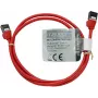 IT-BUDGET cabo de patch slim Cat.8.1 S/FTP, 1,5 m, vermelho 90ITBSLIM81PK15R