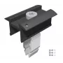Schletter Rapid16 Grampo de ligação à terra para módulos fotovoltaicos 30-40 mm, alumínio anodizado preto (131121-901)