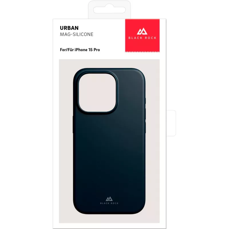 Black Rock Cover Mag Urban capa para Apple iPhone 15 Pro, Midnight (00221277)
