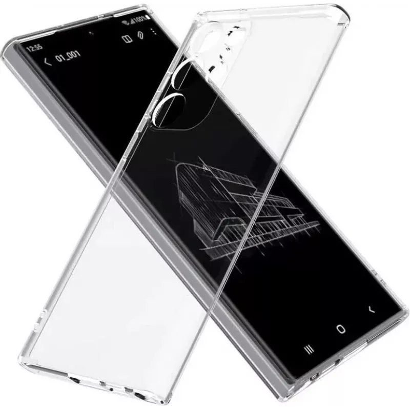 Cyoo Capa Crystal Clear para Samsung Galaxy S25 Ultra CY123983