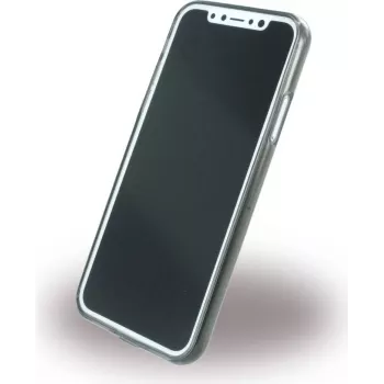 CYOO Capa de silicone Ultra Thin para Apple iPhone X - Preto