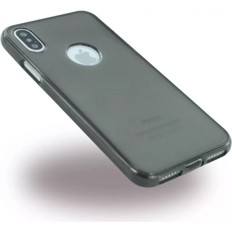 CYOO Capa de silicone Ultra Thin para Apple iPhone X - Preto