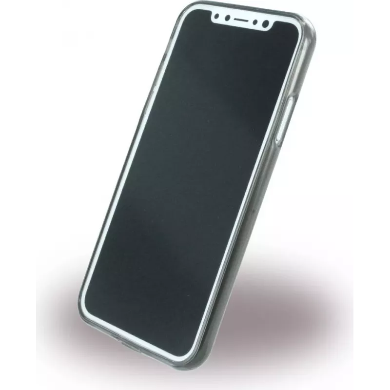 CYOO Capa de silicone Ultra Thin para Apple iPhone X - Preto