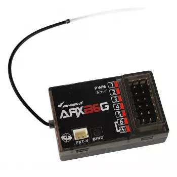 Amewi ARXB6G Recetor de 6 canais com giroscópio (28390)