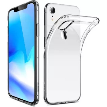 CYOO Capa de silicone para Apple iPhone XR - transparente