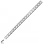 Liebernetz PDU de rack Schuko de 18 vias com proteção contra sobretensões e disjuntor, 1U, cinzento-claro 90LNSDL18VSPLSG