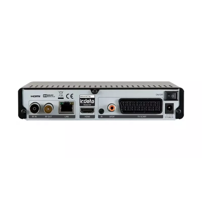 Imperial DVB-T2 Recetor de sintonizador único com H.265 HEVC, gravação USB-PVR e leitor de cartão inteligente 7756006