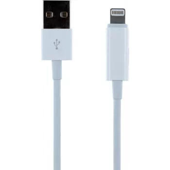 CYOO Cabo adaptador 2 em 1 Lightning para carregamento e áudio - Branco