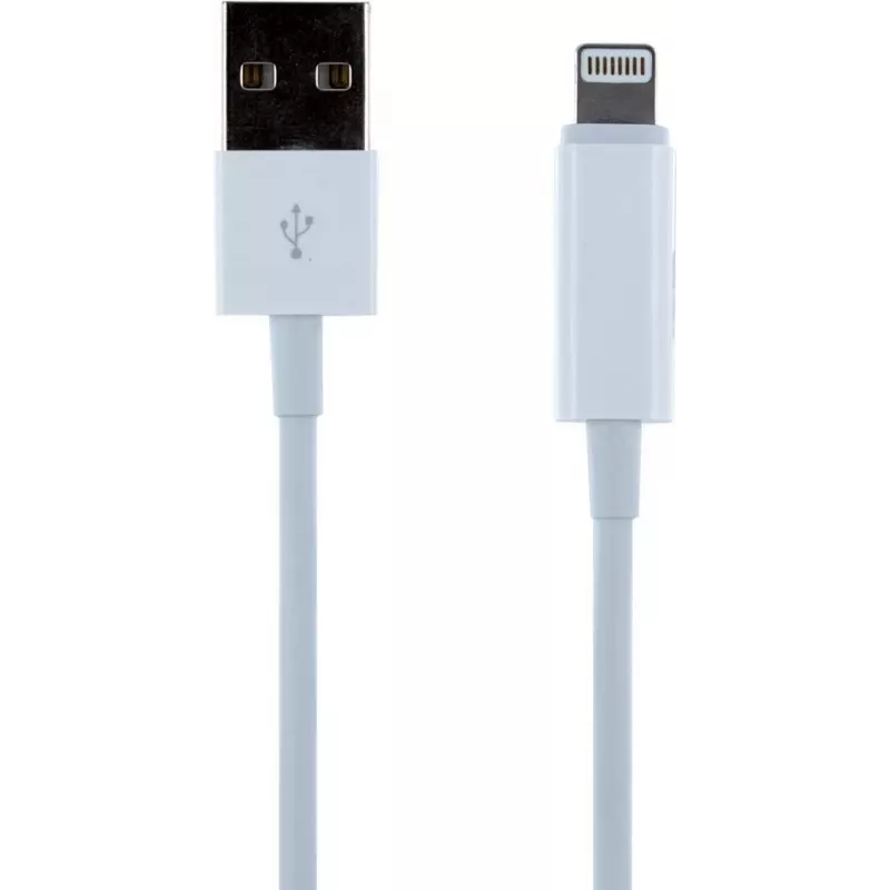 CYOO Cabo adaptador 2 em 1 Lightning para carregamento e áudio - Branco