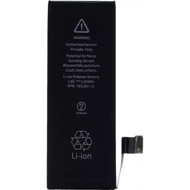 CYOO APN616-0669 Bateria de iões de lítio-polímero para Apple iPhone 5S - 1560 mAh para APN616-0669