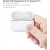 Estojo de carregamento CYOO para Apple AirPods Pro (1.ª e 2.ª geração), branco, carregamento com fios e sem fios CY121780