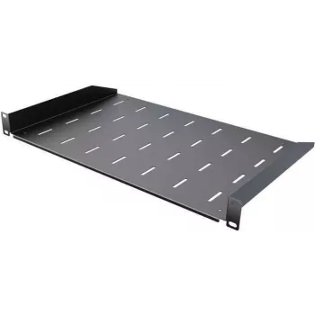 Prateleira fixa de 19 polegadas IT-BUDGET 300 mm de profundidade 1U 15 kg preta (90ITB19FB300S)