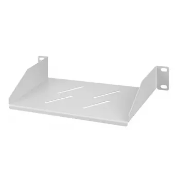 Prateleira de 10 unidades - 1 U - 150 mm de profundidade - cinzento-claro (90ITBFB10150G)