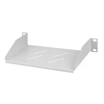 Prateleira de 10 unidades - 1 U - 150 mm de profundidade - cinzento-claro (90ITBFB10150G)
