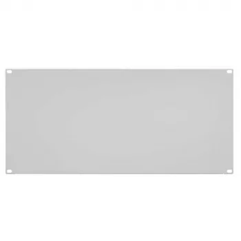 Placa cega de rack de 19 polegadas IT-BUDGET 5U cinzento-claro aço 90ITBBP5HEG