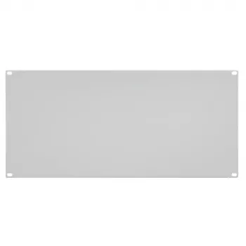 Placa cega de rack de 19 polegadas IT-BUDGET 5U cinzento-claro aço 90ITBBP5HEG