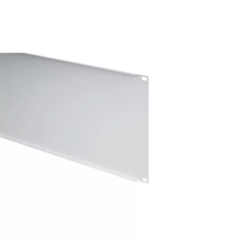 Placa cega de rack de 19 polegadas IT-BUDGET 5U cinzento-claro aço 90ITBBP5HEG