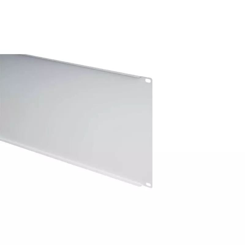 Placa cega de rack de 19 polegadas IT-BUDGET 5U cinzento-claro aço 90ITBBP5HEG