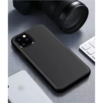 Capa rígida biodegradável BioCase CYOO para iPhone 12 Pro / 12 – preto CY121892