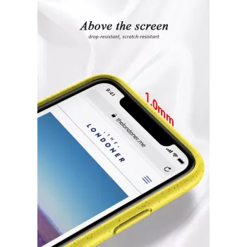 Capa rígida BioCase CYOO para iPhone 12 / 12 Pro 6,1 polegadas – verde (biodegradável) CY121896
