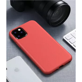 CYOO BioCase para iPhone 12 Pro Max 6,7 polegadas – Vermelho – Capa Rígida Biodegradável (CY121899)