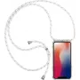 CYOO Capa com Cordão e Lanyard para iPhone 12 mini (5,4 polegadas) – Silicone Branco CY122105