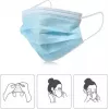 CYOO CY122187 Máscara Facial Descartável 3 Camadas Azul Pack de 10