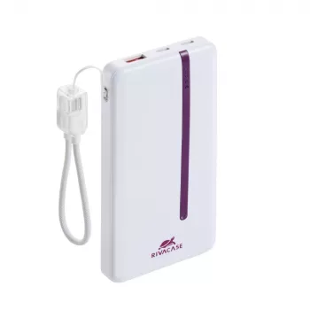 Rivacase VA2311 10000 mAh 22,5 W Powerbank branco