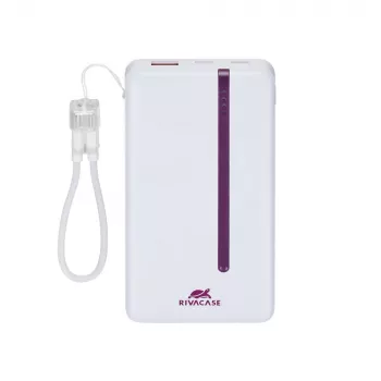 Rivacase VA2311 10000 mAh 22,5 W Powerbank branco