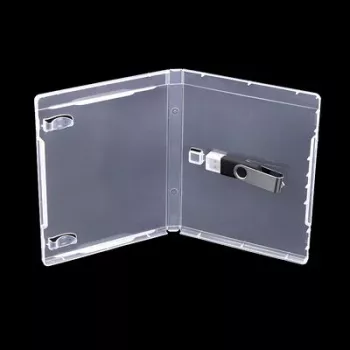 MediaRange BOX905 Caixa vazia para Blu-ray para pen USB, 170x135mm, transparente