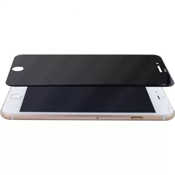 CYOO Privacy 5D Película de proteção de ecrã em vidro temperado para Apple iPhone 8 Plus – Preto