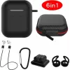 CYOO Capa de silicone 6em1 com acessórios - Preto - Capa para Apple AirPods (CY120795)