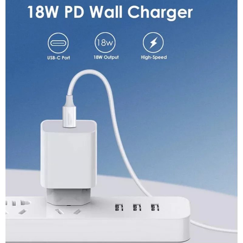 CYOO PD01 Carregador de parede USB-C Power Delivery 20W - branco CY121761