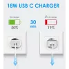 CYOO PD01 Carregador de parede USB-C Power Delivery 20W - branco CY121761