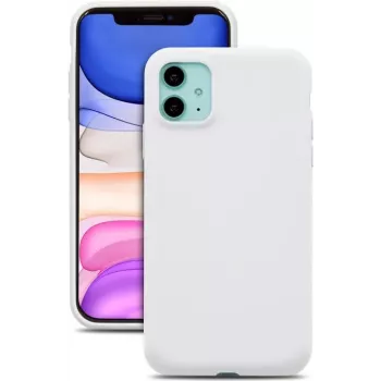 CYOO Capa premium de silicone líquido para iPhone 12 Pro Max 6,7 polegadas - branco (CY121879)