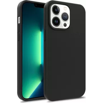 CYOO Capa de silicone líquido premium para Apple iPhone 14 Plus – preto CY122779