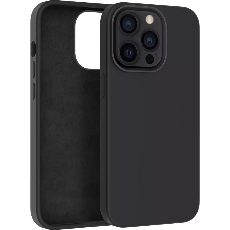 CYOO Capa de silicone líquido premium para Apple iPhone 14 Plus – preto CY122779