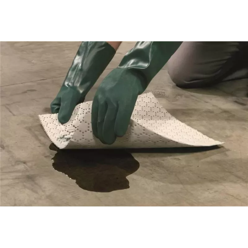 Schöller Manta absorvente de microfibras para óleos cinzenta 40x50 cm para líquidos, pack de 100 (GP201)