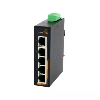 EXSYS EX-6220 Switch Gigabit Ethernet de 5 portas, não gerido, 10/100/1000 Mbps, caixa metálica
