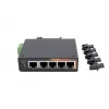 EXSYS EX-6220 Switch Gigabit Ethernet de 5 portas, não gerido, 10/100/1000 Mbps, caixa metálica
