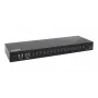 EXSYS EX-11236HMS Hub industrial USB 3.2 Gen 1 de 16 portas com proteção 15KV ESD, montagem em parede e calha DIN