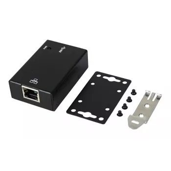 EXSYS EX-1321-WT Adaptador USB 3.2 Gen1 para Gigabit Ethernet com kit para calha DIN, caixa metálica