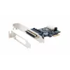 EXSYS EX-46022 Placa PCIe 2S Série RS-232, cabo Oktopus (chipset EXAR)
