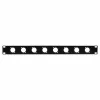 EXSYS Painel de rack 19 polegadas 1U com 8 aberturas tipo D (XLR), preto EX-49297