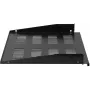 Rockstable RS19-FH18 Fundo fixo 19 polegadas 1U 400mm de profundidade 25kg de carga preto