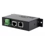 EXSYS EX-6007POE-WO Injetor PoE+ Gigabit, caixa metálica, entrada 12-24V DC, sem fonte de alimentação