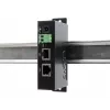 EXSYS EX-6007POE-WO Injetor PoE+ Gigabit, caixa metálica, entrada 12-24V DC, sem fonte de alimentação