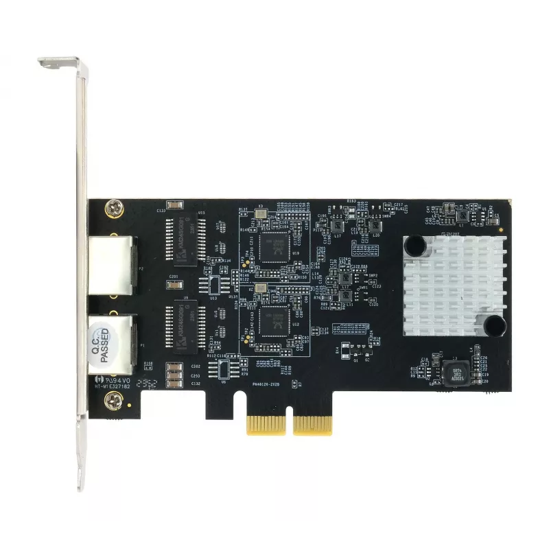 EXSYS Placa Dual 5 Gigabit Ethernet PCIe x2 (Realtek RTL8126) EX-60152